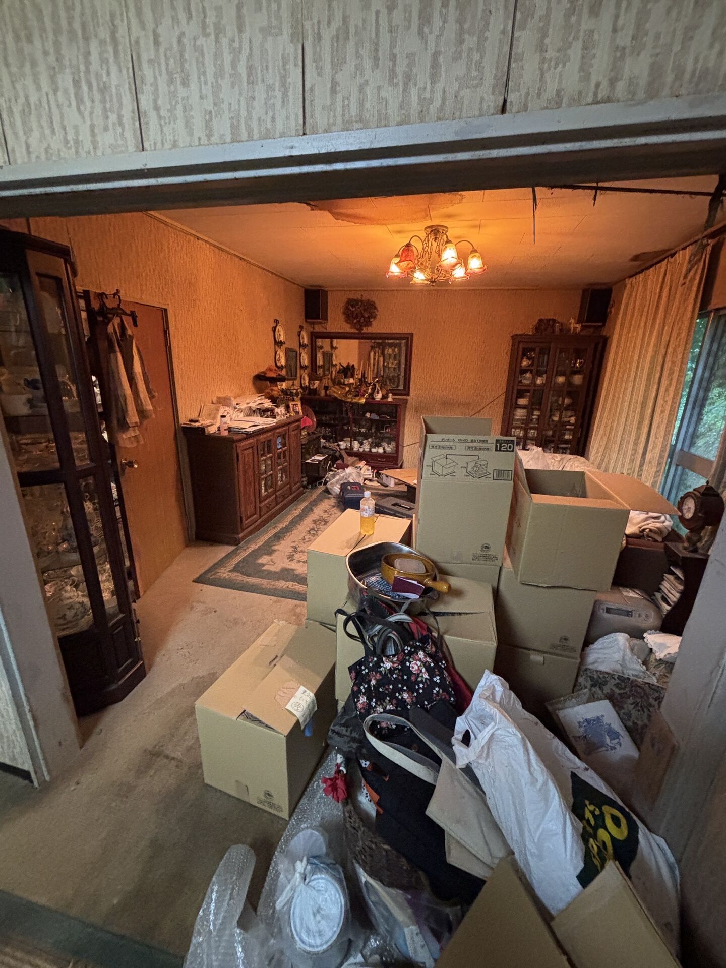 鎌倉市内　4SLDK 遺品整理作業