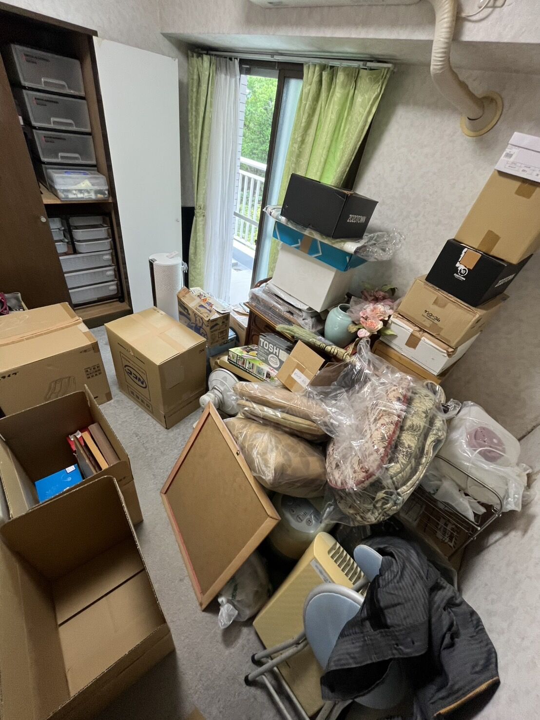 引越しによる不用品回収